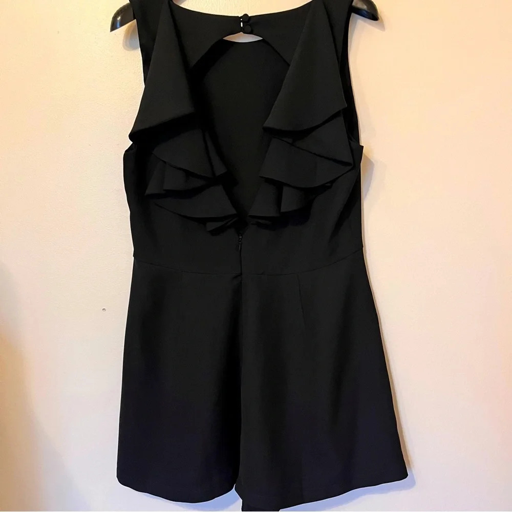 TOPSHOP Ruffle Back Romper - Picture 3 of 4